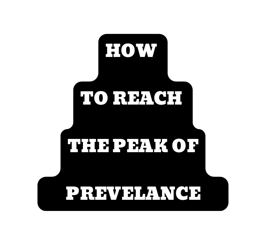 HOW TO REACH THE PEAK OF PREVELANCE